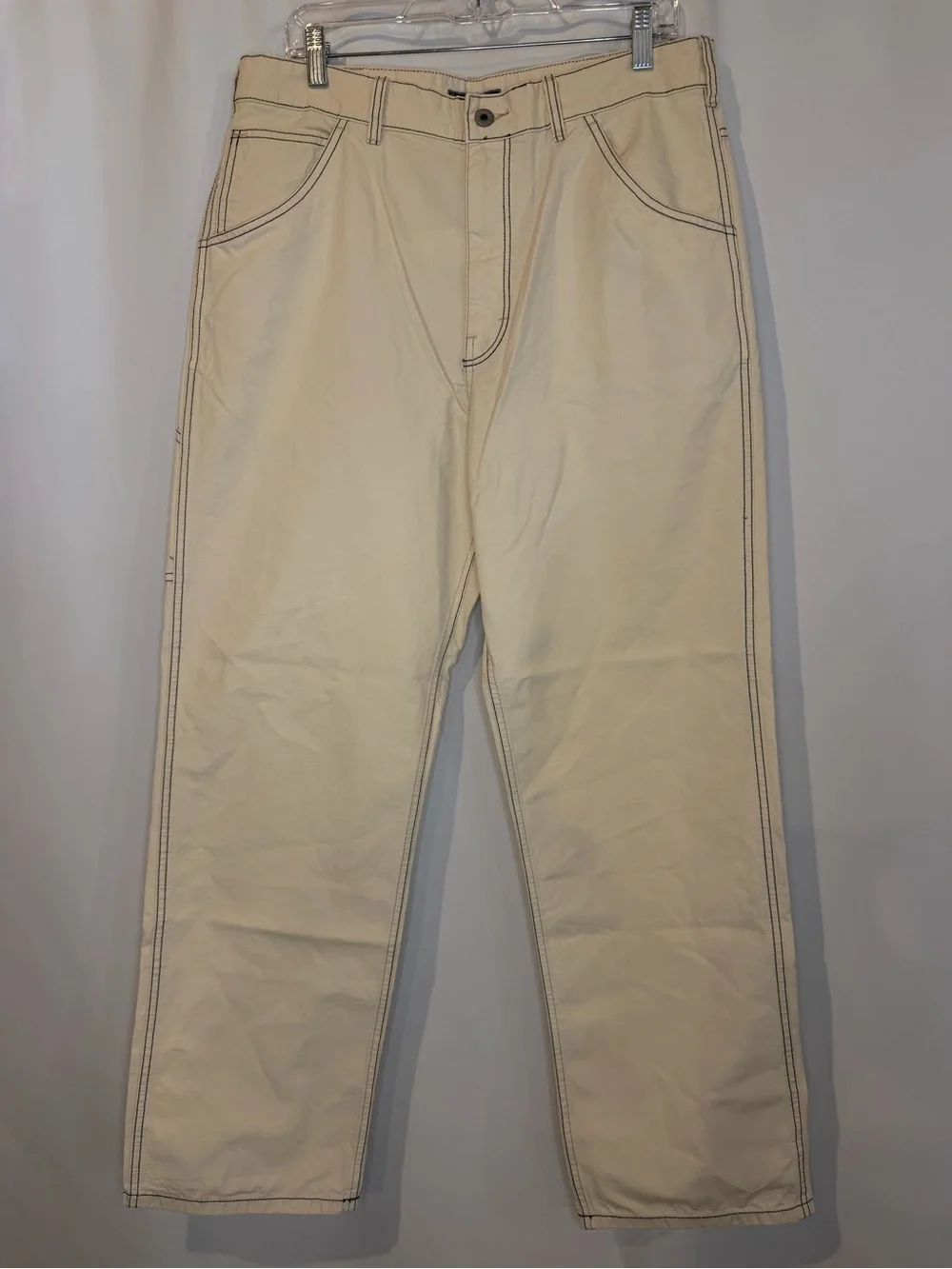 J.Crew Wallace & Barnes carpenter pant in seeded canvas